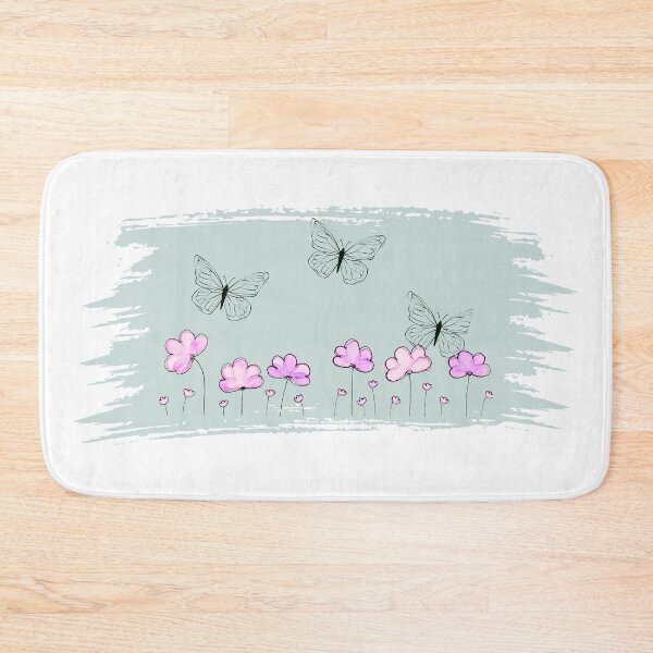 Item preview, Watercolor Butterflies and Flowers designed and sold by KA-Design-Art.