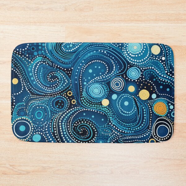 Item preview, Aboriginal Inspired Dot Art - Underwater World designed and sold by GrinGalore.