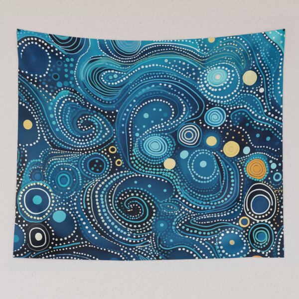 Item preview, Aboriginal Inspired Dot Art - Underwater World designed and sold by GrinGalore.