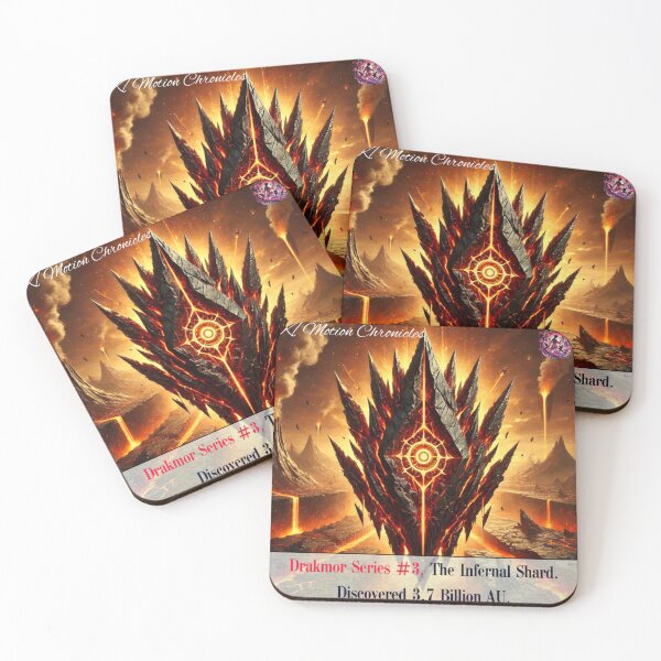 Item preview, "Infernal Shard: Drakmor Series #3/8 – Volcanic Power" designed and sold by KMChronicles.