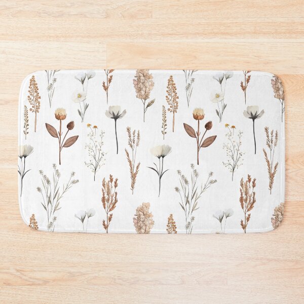 Item preview, Dry flowers botanical print. Rustic boho meadow bloom. Autumn bouquet designed and sold by Milatoo.