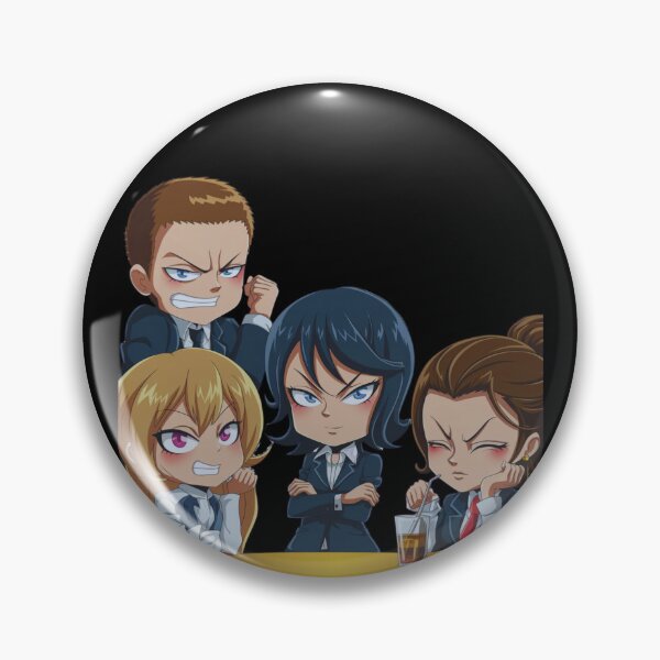 Artikelvorschau, Anime Cartoon ein Junge und drei Mädchen entworfen und verkauft von PattaZone.