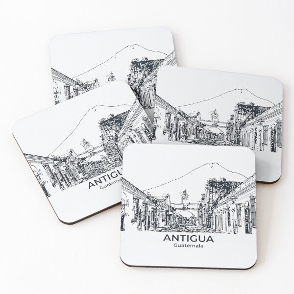 Artikelvorschau, Antigua - Guatemala entworfen und verkauft von Lakeric Cityscapes.