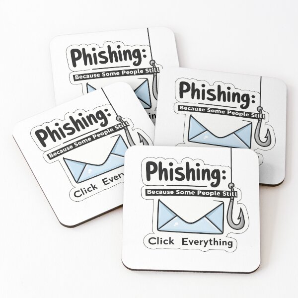 Item preview, Phishing: Some People Click on Everything designed and sold by ImaginPictura.