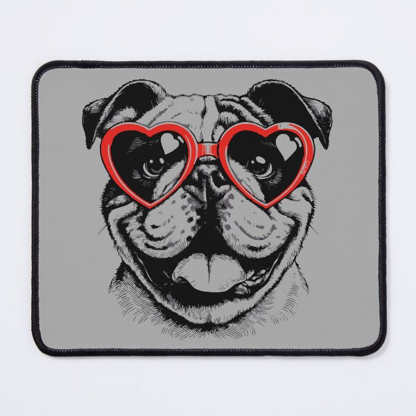 Item preview, English Bulldog Dog Valentines Day designed and sold by TomFrontierArt.