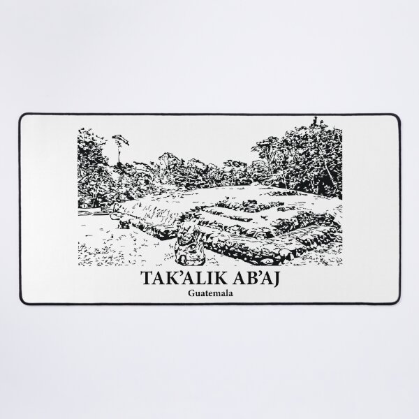 Item preview, Tak’alik Ab’aj - Guatemala designed and sold by Lakeric Cityscapes.