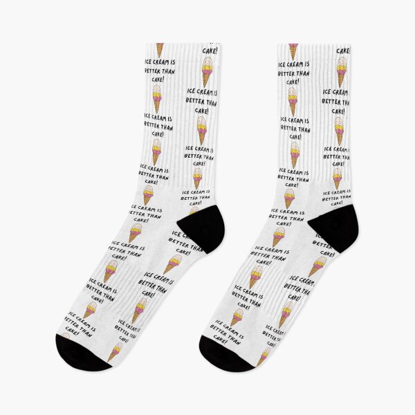 Item preview, ice cream better than cake, cake, ice cream, dessert, funnyfits70, Humor, Funny, retro, vintage, funny quotes, animal humor, designed and sold by FunnyFits70.