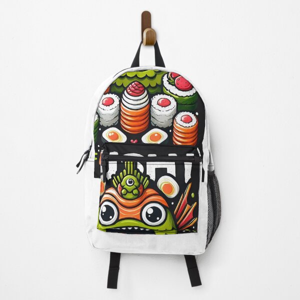 Item preview, I Am Here for Sushi – Funny Cubism Art designed and sold by OzzFrequency.