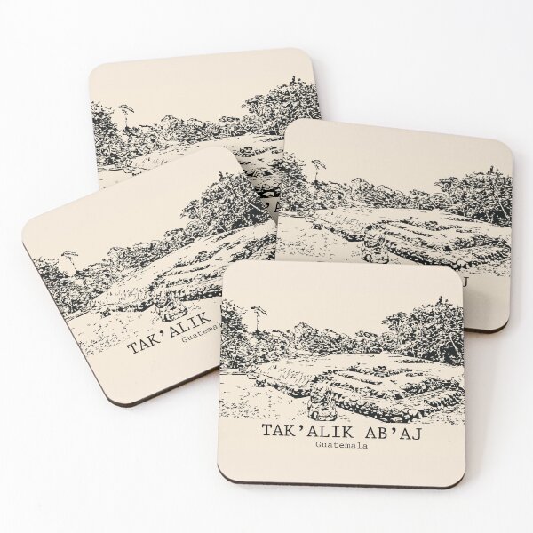 Item preview, Tak’alik Ab’aj - Guatemala designed and sold by Lakeric Cityscapes.