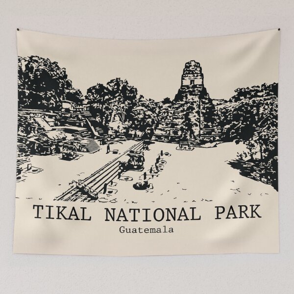 Item preview, Tikal National Park - Guatemala designed and sold by Lakeric Cityscapes.