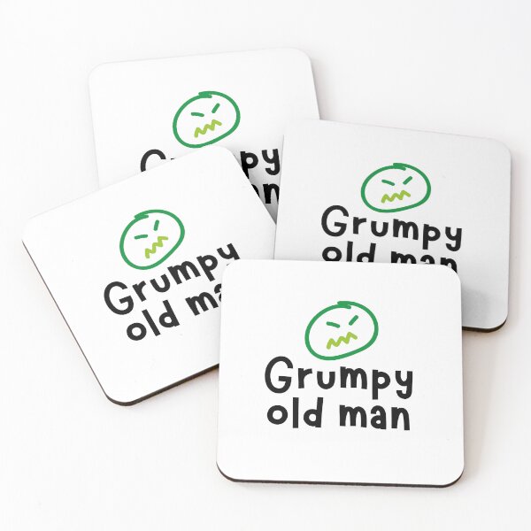 Item preview, Grumpy Old Man, Old man,  grumpy, cat, funnyfits70, Humor, Funny, retro, vintage, funny quotes, animal humor, designed and sold by FunnyFits70.