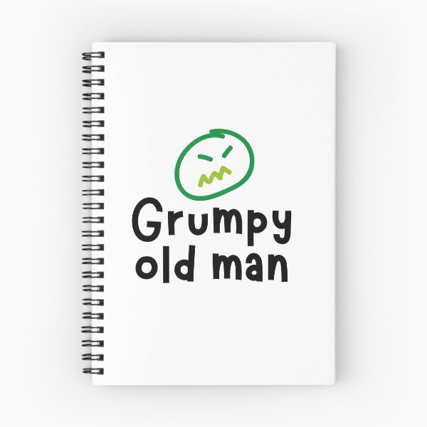 Item preview, Grumpy Old Man, Old man,  grumpy, cat, funnyfits70, Humor, Funny, retro, vintage, funny quotes, animal humor, designed and sold by FunnyFits70.