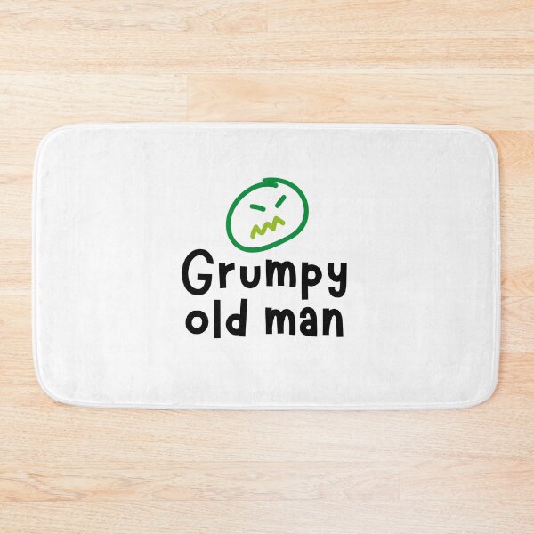 Item preview, Grumpy Old Man, Old man,  grumpy, cat, funnyfits70, Humor, Funny, retro, vintage, funny quotes, animal humor, designed and sold by FunnyFits70.