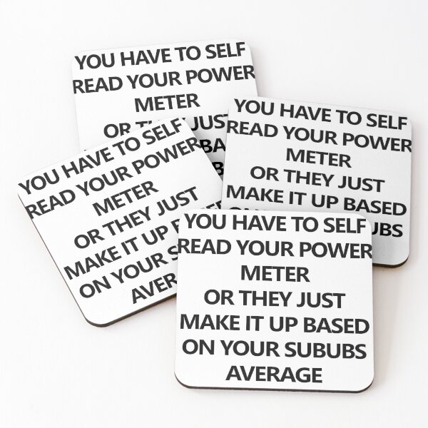 Item preview, POWER - YOU HAVE TO SELF READ YOUR METER designed and sold by The Buy Store .