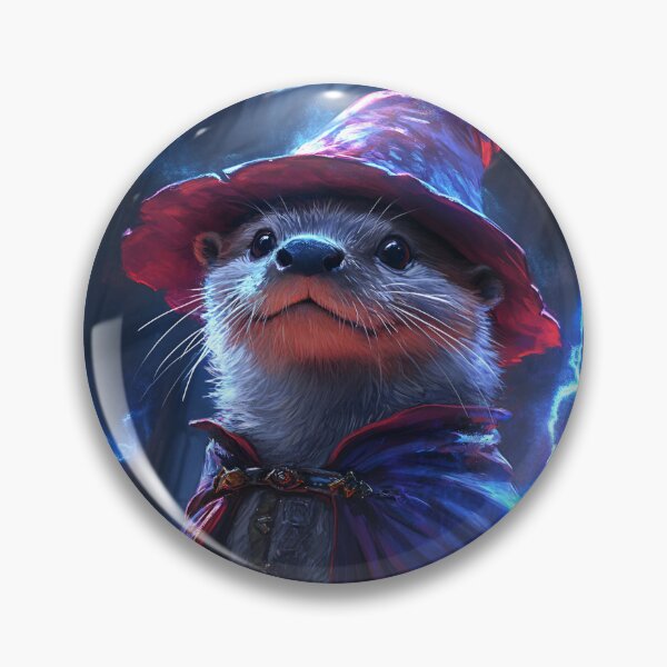Item preview, Fantasy Spellcasting Otter designed and sold by RockFireMerch.