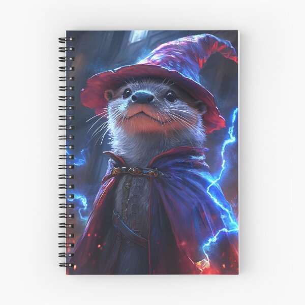 Item preview, Fantasy Spellcasting Otter designed and sold by RockFireMerch.