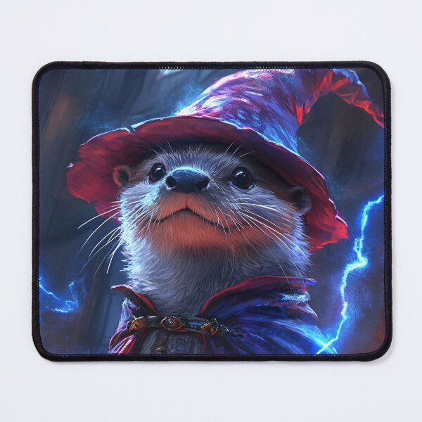 Item preview, Fantasy Spellcasting Otter designed and sold by RockFireMerch.