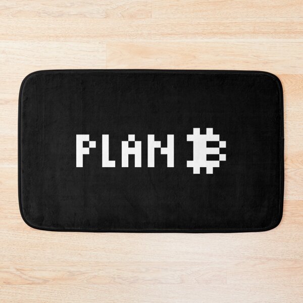 Item preview, Plan B Bitcoin Pixel Art designed and sold by CyberRex.