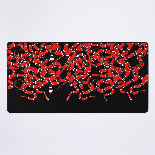 Item preview, Striped Snakes Pattern in Red and Black designed and sold by HotHibiscus.