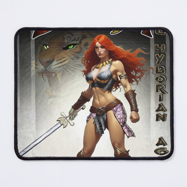 Item preview, Red Sonja by Dimitrije Kebara designed and sold by Dimisbarbarian.