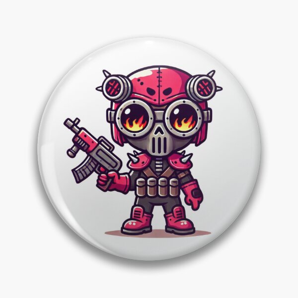 Item preview, Cute Kawaii Apocalypse Fire Villain designed and sold by AzaTees.