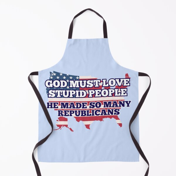 Item preview, anti republican god must love stupid people republicans designed and sold by Alyn8.