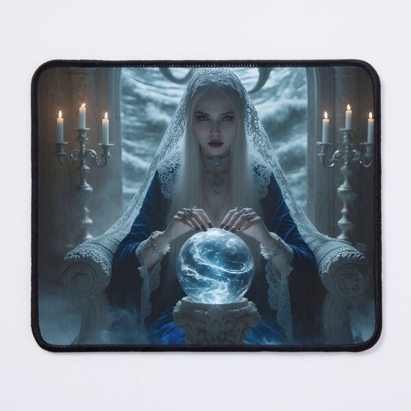 Item preview, Mystic Pisces Oracle – Gothic Fantasy Zodiac Art designed and sold by LaLi-Designs.