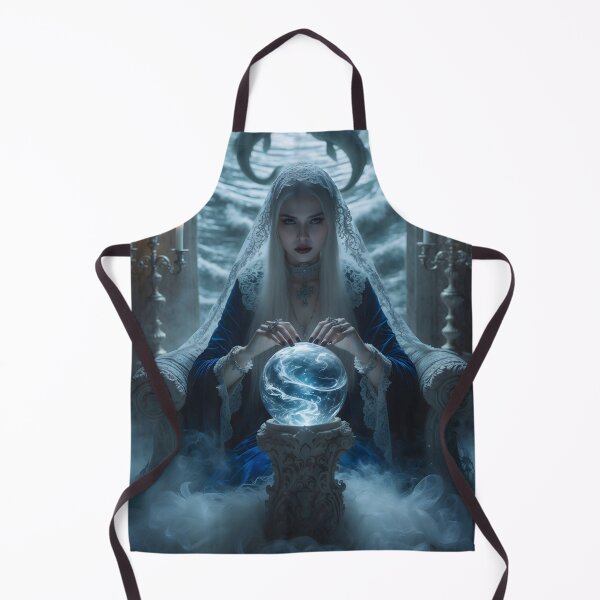 Item preview, Mystic Pisces Oracle – Gothic Fantasy Zodiac Art designed and sold by LaLi-Designs.