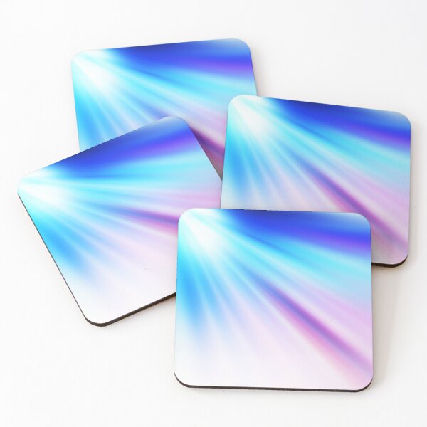 Item preview, Heaven's Light: Ethereal Blue Ray Abstract Art designed and sold by Patternair.