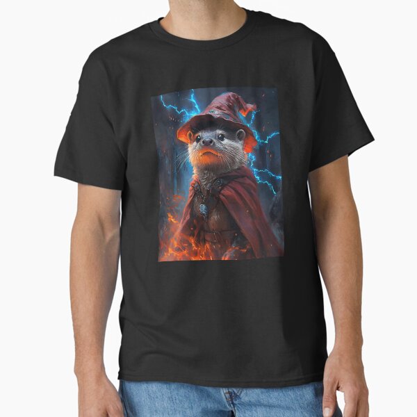 Item preview, Mystical Fantasy Art Otter Mage designed and sold by RockFireMerch.