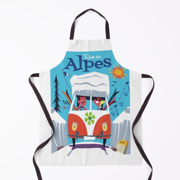 Item preview, Route des Alpes Ski Poster designed and sold by Gary Godel.