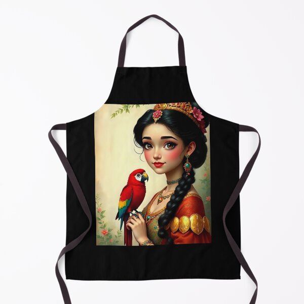Item preview, Arabian Princess and Parrot designed and sold by Farbenmieze.