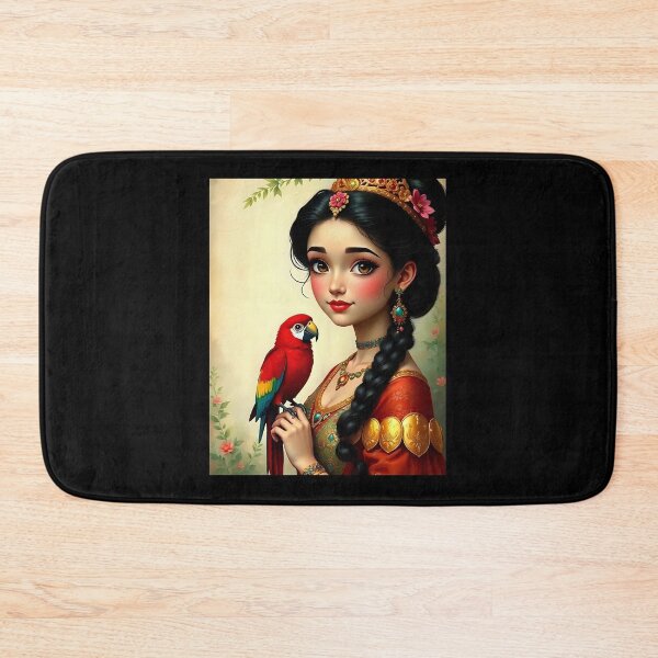 Item preview, Arabian Princess and Parrot designed and sold by Farbenmieze.