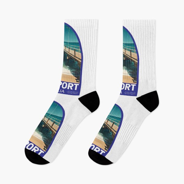Item preview, Beachport Australia Travel Art Emblem designed and sold by KrisSidDesigns.