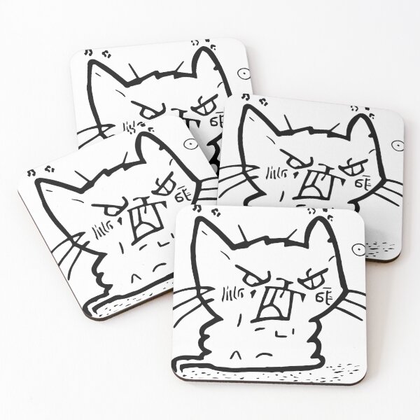 Item preview, Cute cat. Designer-stylized black and white cat. designed and sold by Nataliya Kretsu.