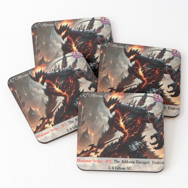 Item preview,  "Ashborn Ravager: Drakmor Series #2/8 – Molten Fury" designed and sold by KMChronicles.
