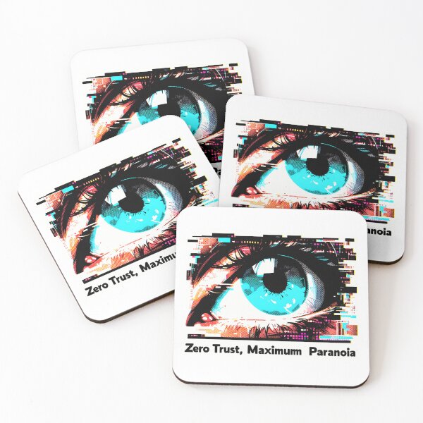 Item preview, Cybersecurity: Zero Trust, Maximum Paranoia designed and sold by ImaginPictura.