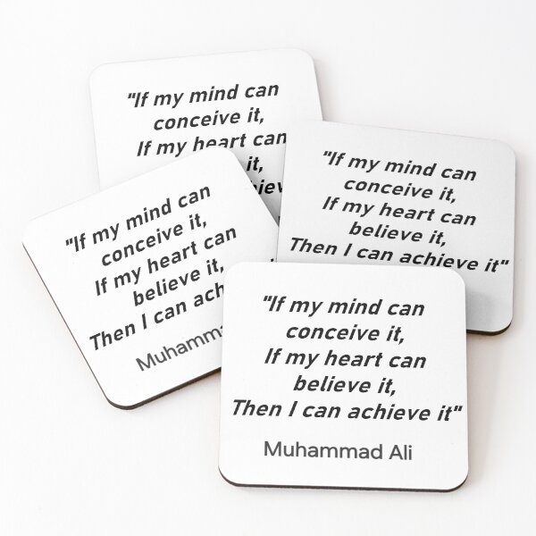 Item preview, A quote by Muhammad Ali designed and sold by GoodNRG Boutique .