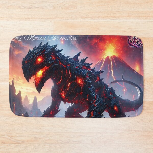Item preview, "Magma Stalker: Drakmor Series #1/8 – Volcanic Beast" designed and sold by KMChronicles.