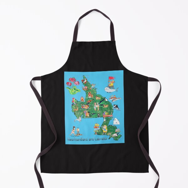 Item preview, Newfoundland - Funfinder illustrated map designed and sold by Linda Finstad.