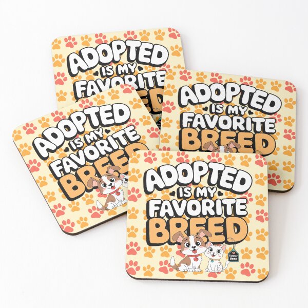 Item preview, Adopted is My Favorite Breed - Pet Adoption Lover Design designed and sold by MagicWander.