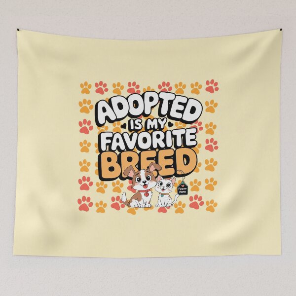 Item preview, Adopted is My Favorite Breed - Pet Adoption Lover Design designed and sold by MagicWander.