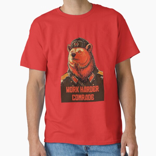 Item preview, work harder comrade designed and sold by nononoah.