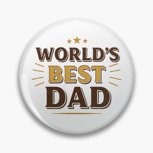 Item preview, World's best dad vintage font art graphic designed and sold by grmcclure.