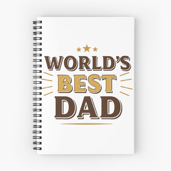 Item preview, World's best dad vintage font art graphic designed and sold by grmcclure.