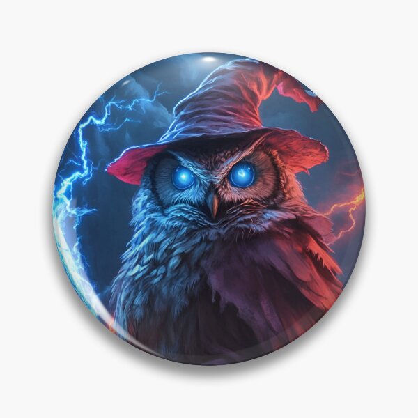 Item preview, Magical Spellcasting Owl designed and sold by RockFireMerch.