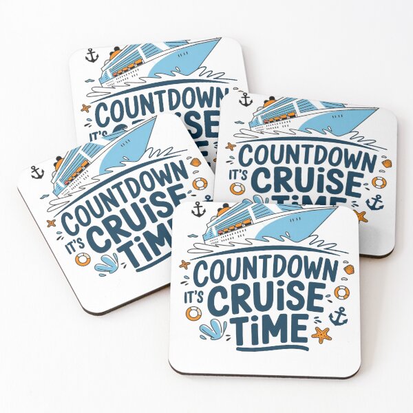 Item preview, Cruising Countdown, It's Cruise Time vacation t shirt designed and sold by StreetArtPro.