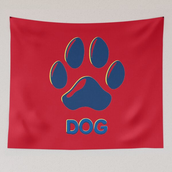 Item preview, Digby Navy and Red designed and sold by I'm Doodling Now.