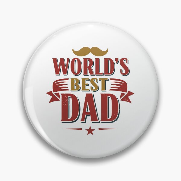 Item preview, World's best dad vintage font art graphic 2 designed and sold by grmcclure.