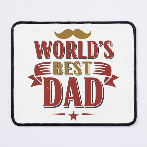 Item preview, World's best dad vintage font art graphic 2 designed and sold by grmcclure.